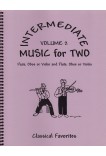 Intermediate Music for Two Volume 2 Flute or Oboe or Violin & Flute or Oboe or Violin, 47502