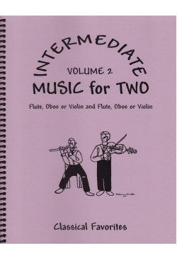 Intermediate Music for Two Volume 2 Flute or Oboe or Violin & Flute or Oboe or Violin, 47502FS