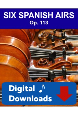 Six Spanish Airs - Duets for Strings - Choose Your Instrumentation! - Digital Download