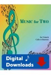 Music for Two - Viola & Cello or Bassoon - Choose a Volume! Digital Download