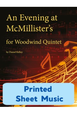 An Evening at McMillister's - Woodwind Quintet 25001 - Printed Sheet Music