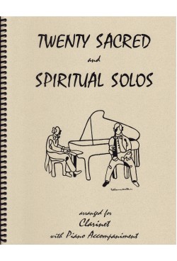 Twenty Sacred & Spiritual Solos Clarinet in Bb and Piano 40012